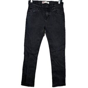 Levi's 511 Denim Black Jeans Women's 18 Regular‎ 29x29 Slim Jeans